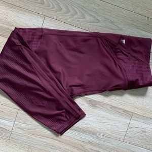 Dark Magenta Fabletics Leggings